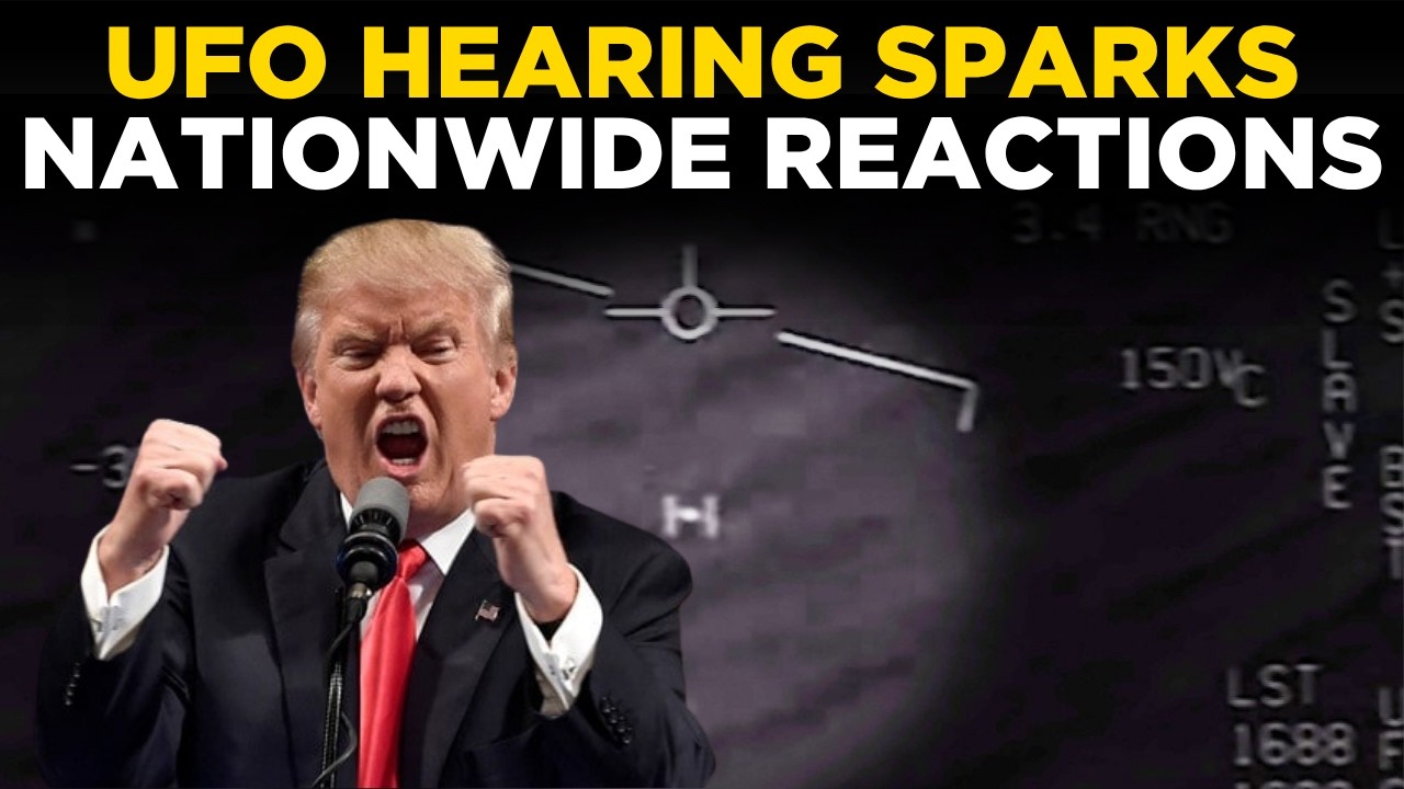 UFO Hearing LIVE | Trump Reveals UFO Secrets? Shocking Hearing Sparks Reactions! | US News LIVE