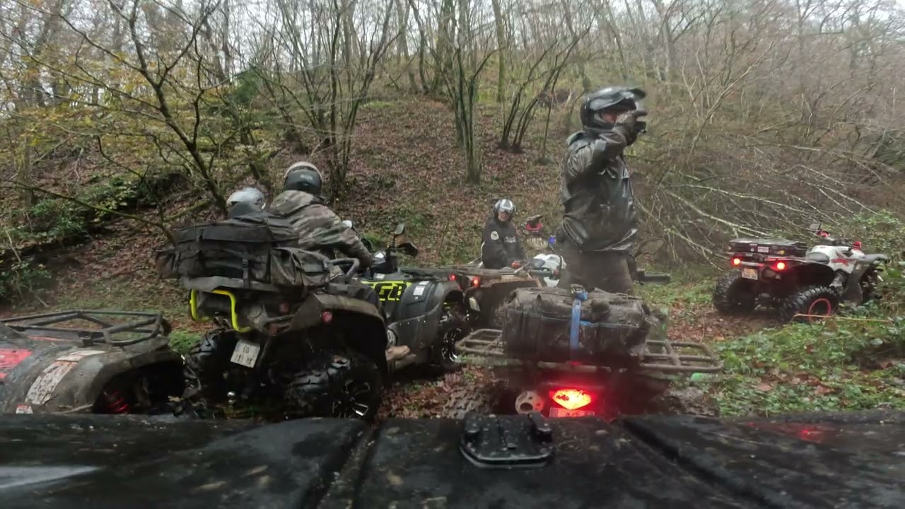 Rando quad Télethon la Salvetat-Peyralès