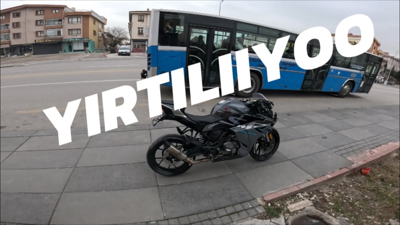 SR250 DÜZBORU + AKRAPOVİC TAKTIM