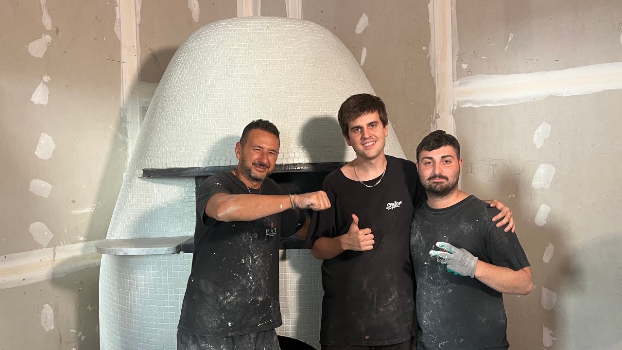 Construyendo el horno de MI PIZZERÍA con MASTRO ERNESTO