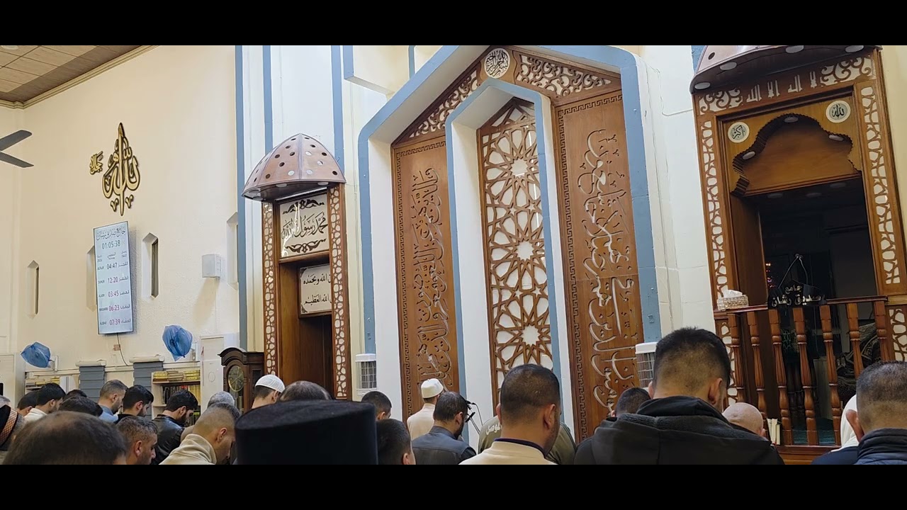 صلاة قيام الليل بصوت الشيخ ابراهيم خليل العبيدي ليلة 30 رمضان  1447