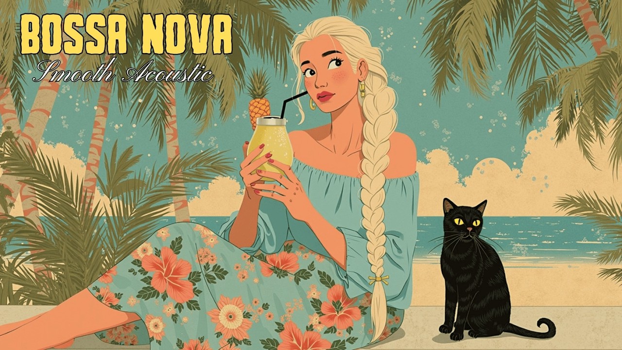 Плавная музыка Босса Нова для расслабляющей пляжной атмосферы ~ Jazz Bossa Nova Mix