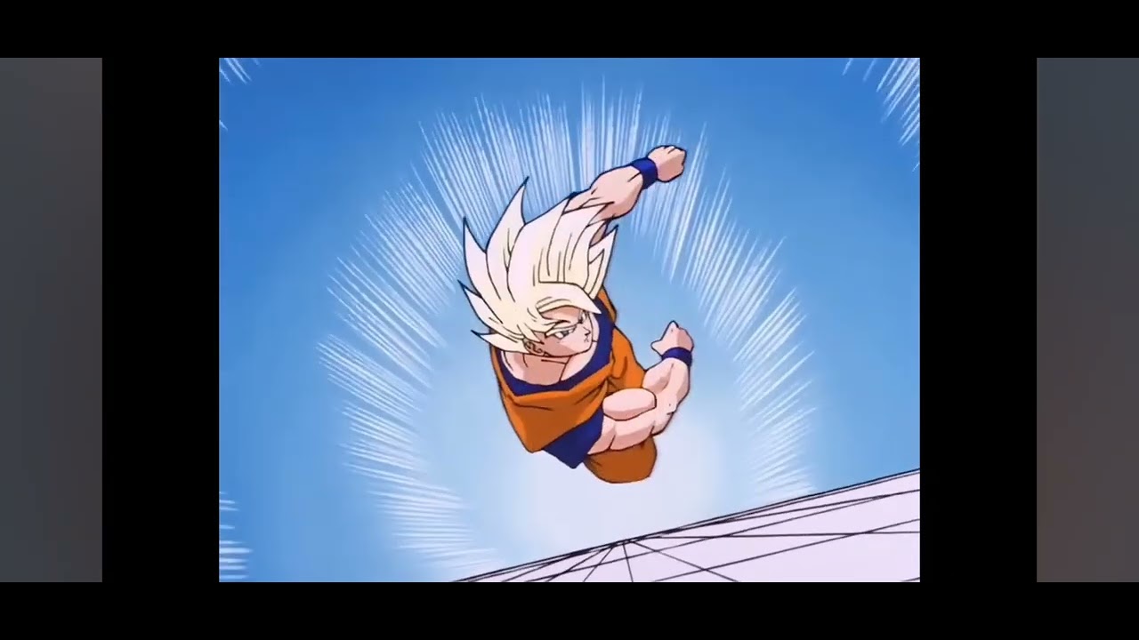 Goku vs Cell Epic Fun at the end