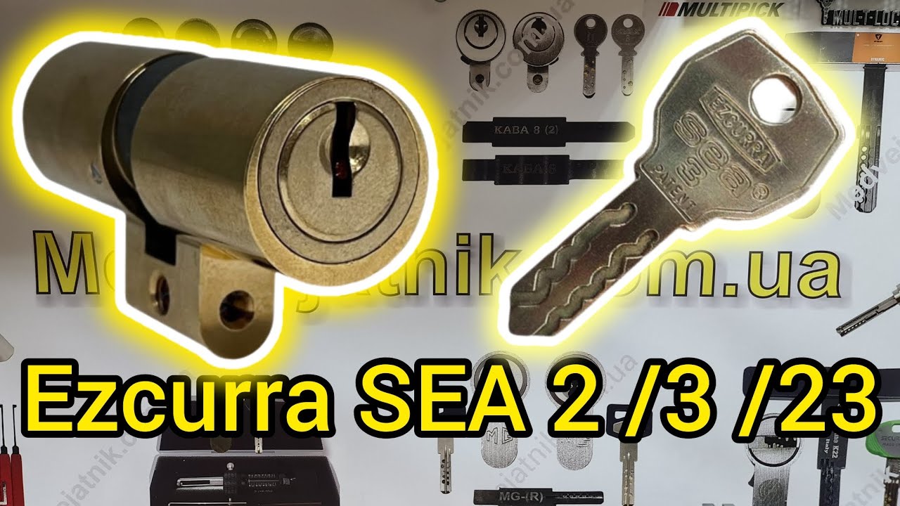 Llave maestra para cerraduras Ezcurra SEA 2,3,23 Otmychka dlya zamkov Ezcurra SEA 2,3,23
