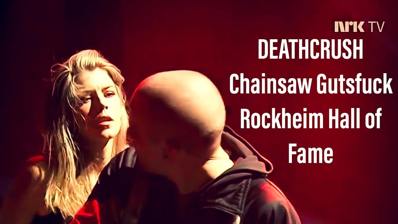 Deathcrush - Chainsaw Gutsfuck &ndash; Mayhem induction into Rockheim Hall of Fame 2021 &ndash; NRK TV