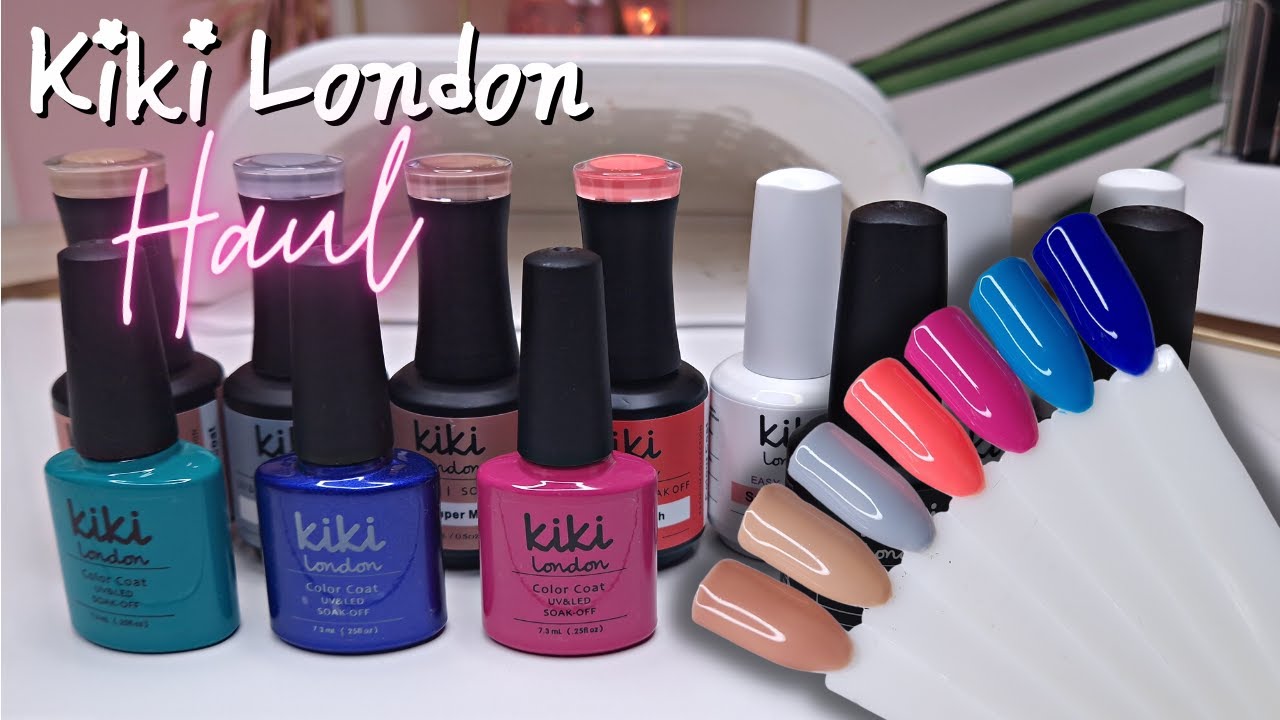 KIKI LONDON GEL POLISH HAUL | Come Swatch With Me!