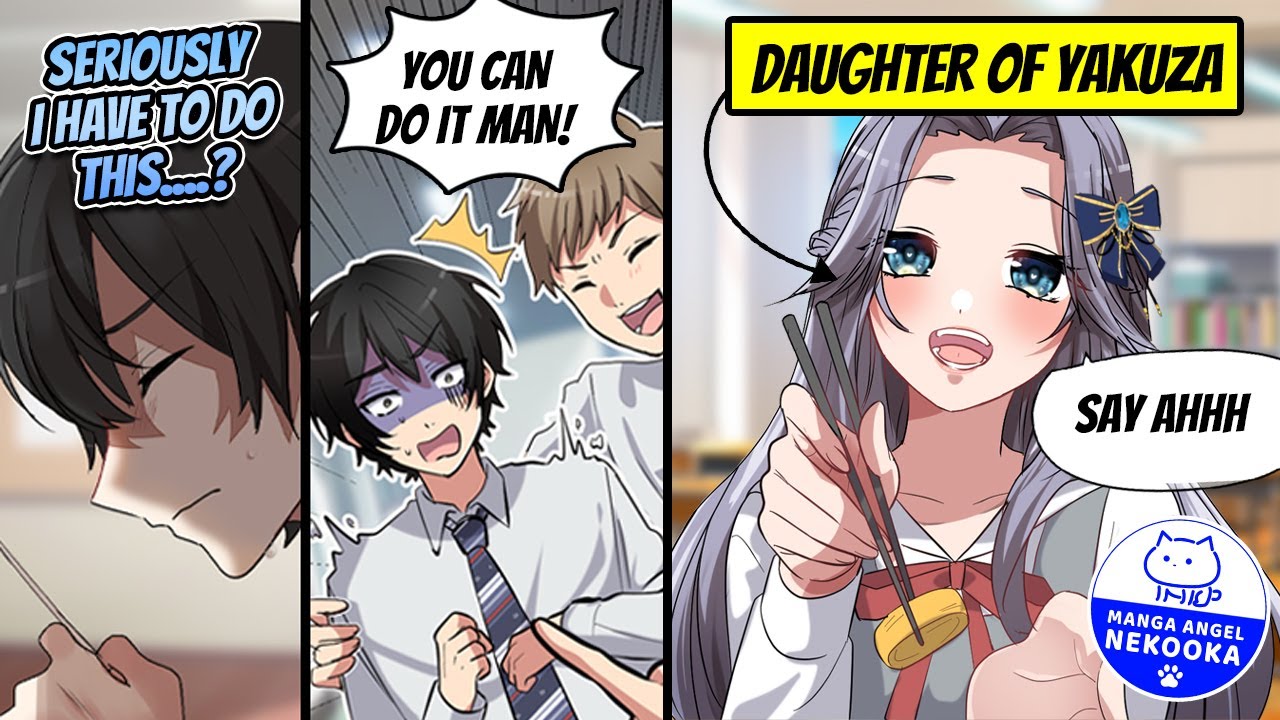 【Manga】I confessed my love to the daughter of a Yakuza clan’s boss for a punishment game.