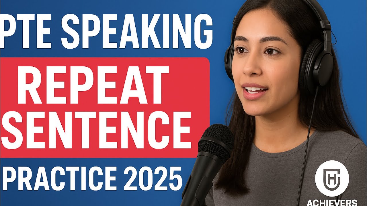 PTE Repeat Sentence Real Exam Practice 2025 | 79+ Score Guaranteed Tips |