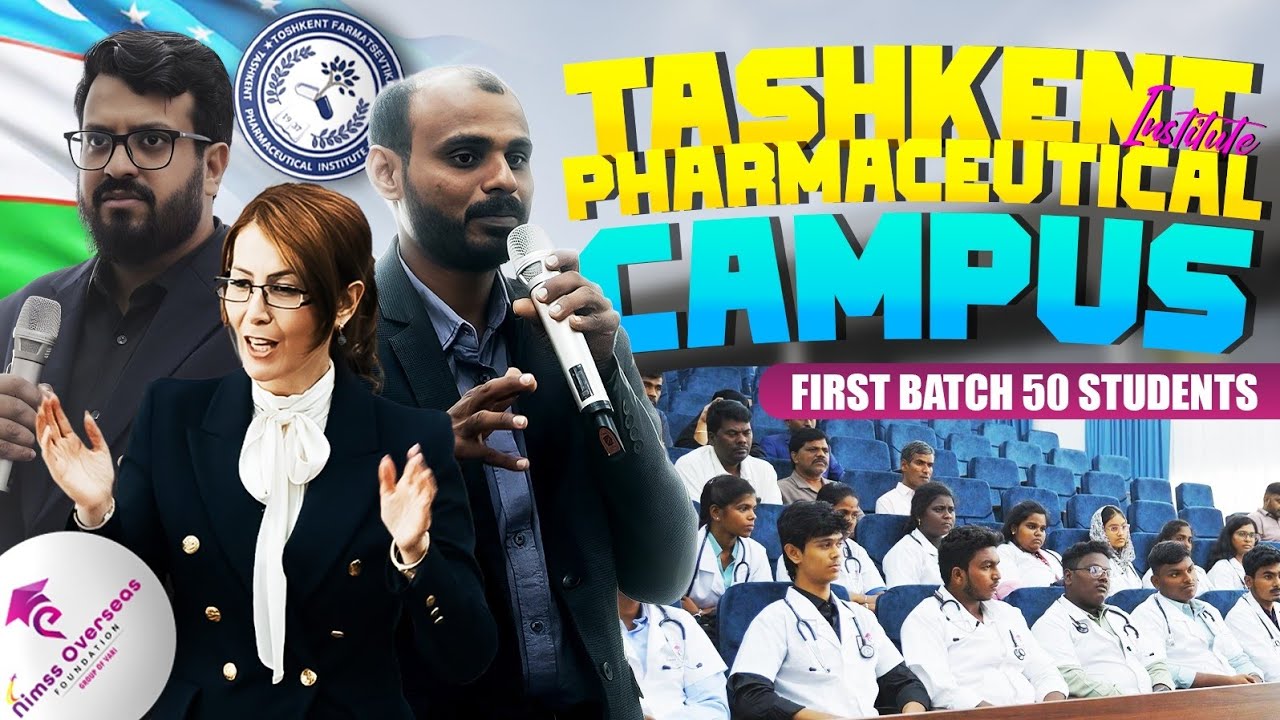 Tashkent Pharmaceutical Institute Campus | First Batch of 50 Students Begins Their Journey