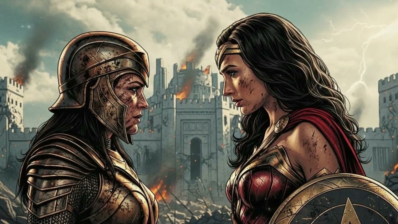 What If The Wonder Woman Landed in Percy Jackson Universe?