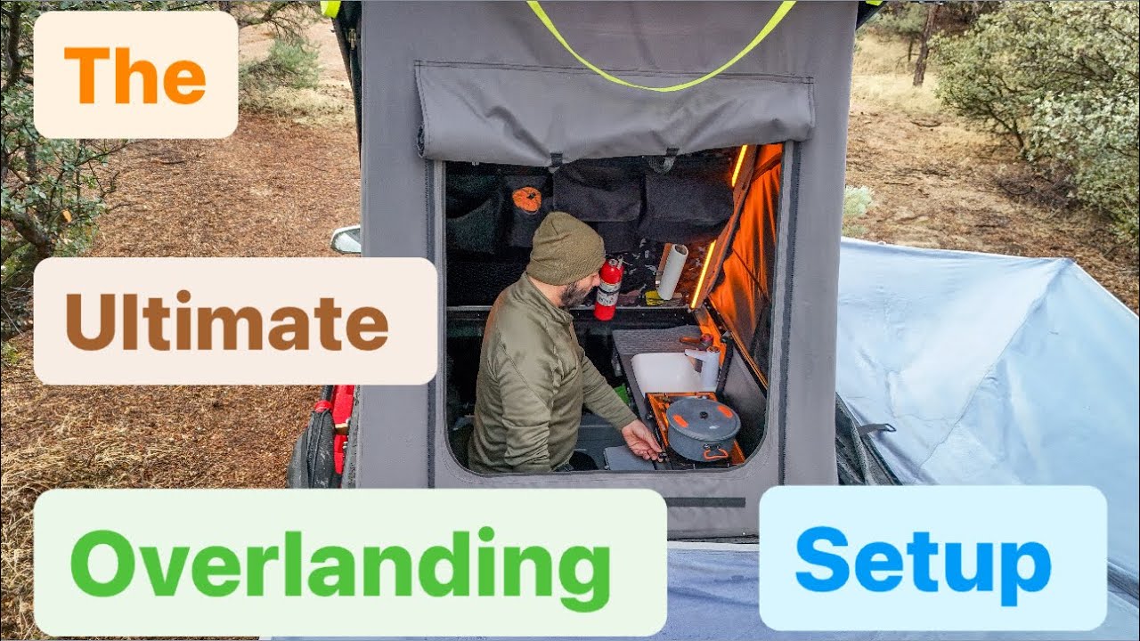 Camping In My Base Camp In Los Padres National Forest