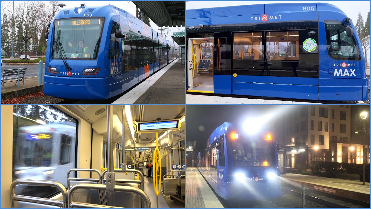 TriMet MAX Type 6 FIRST EVER RIDE! + First Blue Line Round Trip - 1/16/25 (4K)