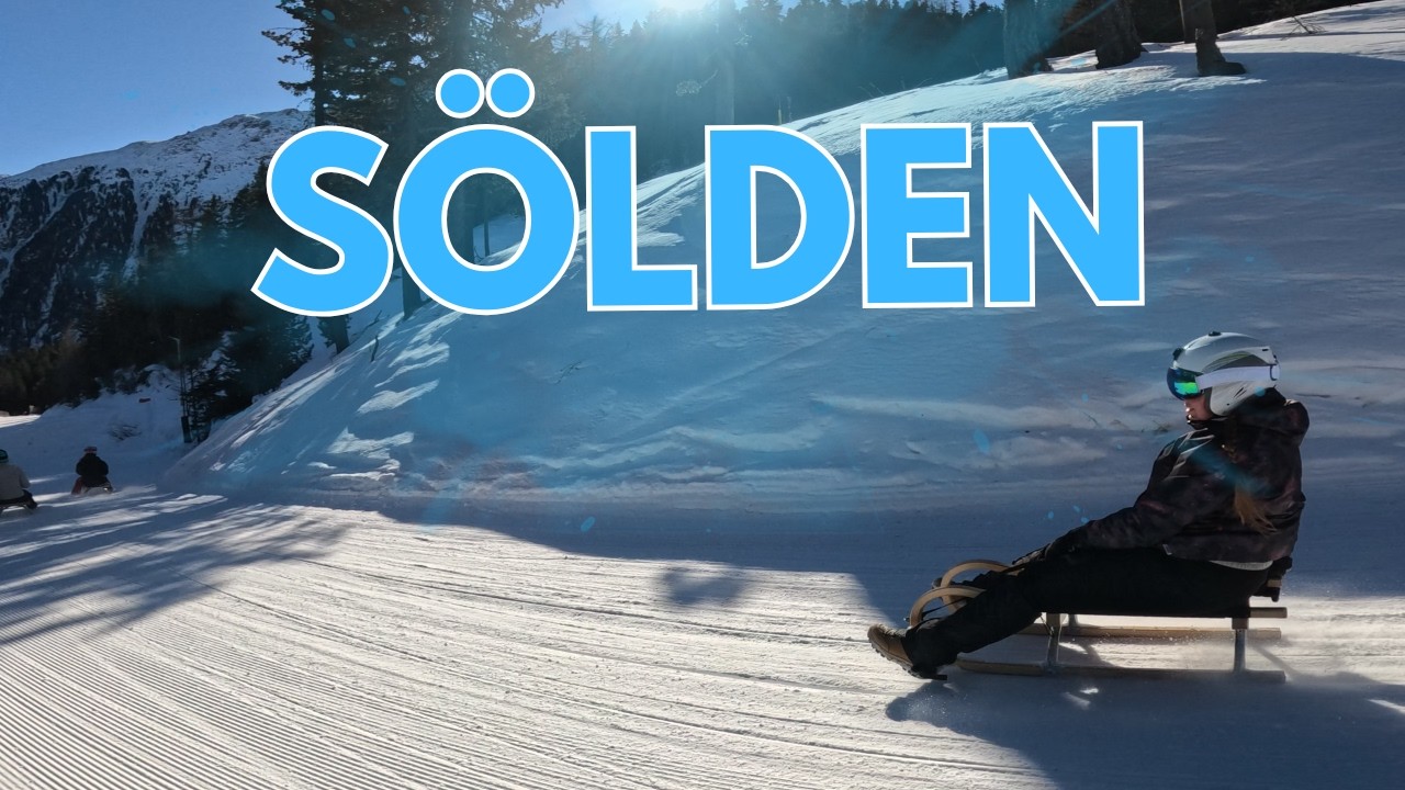 Sledging Down Gaislachkogel – Sölden