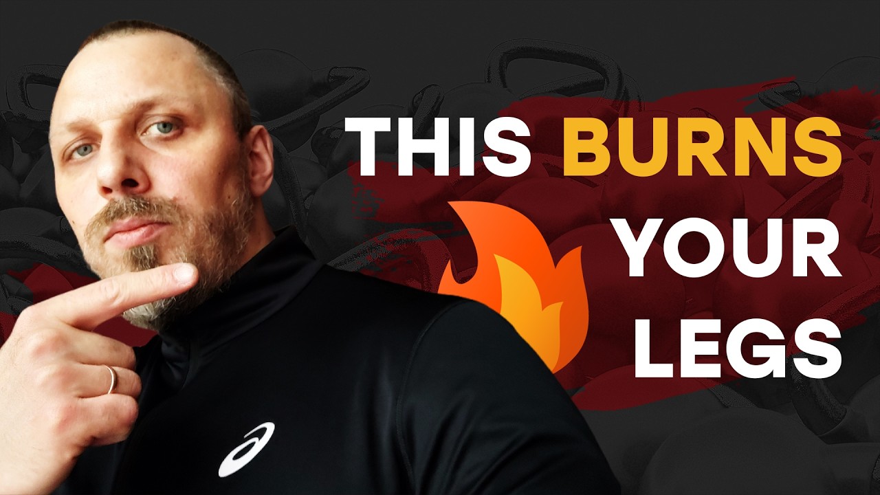 🔥 Kettlebell Leg Day (No Machines Needed) | Build Strong, Athletic Legs