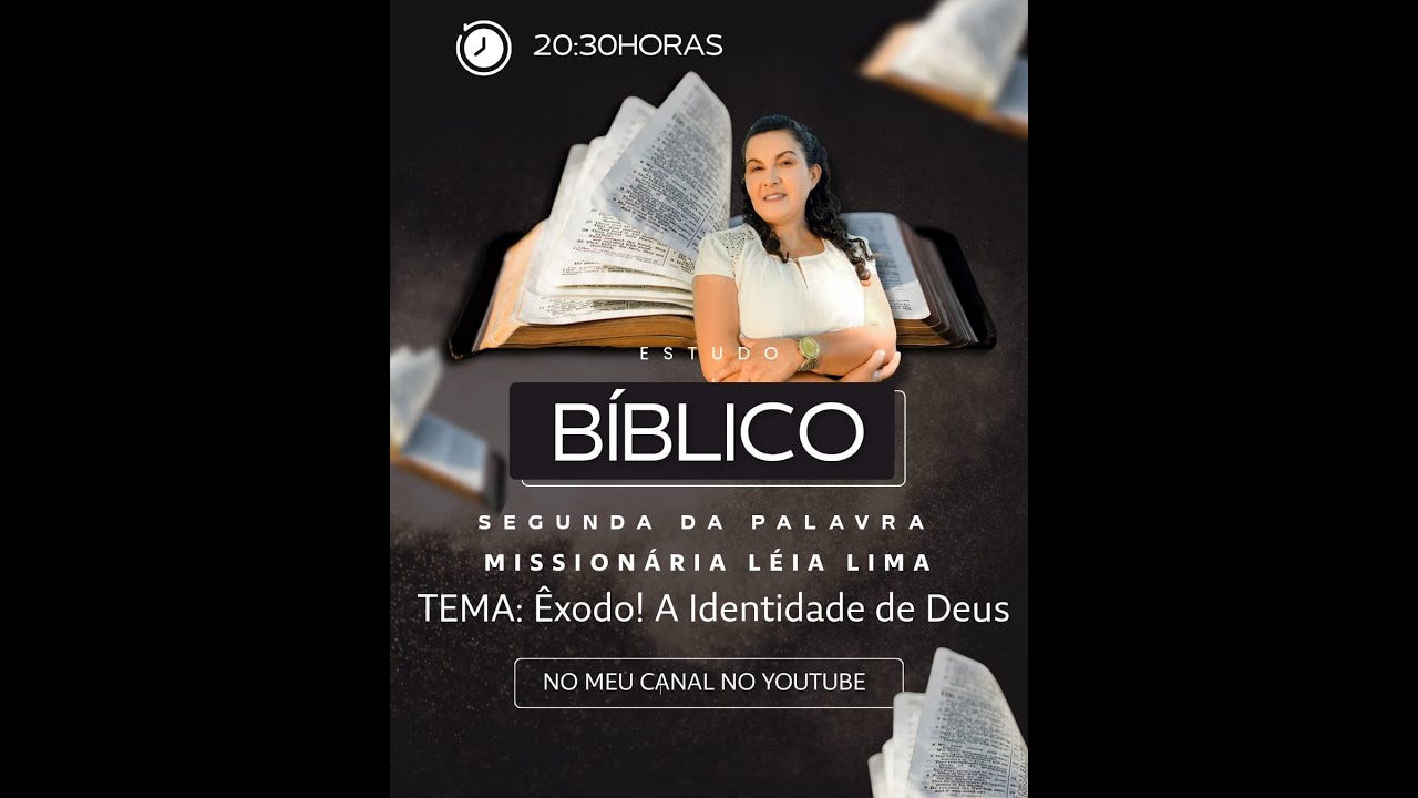 Live Segunda da Palavra/ Missionária Léia Lima #léialima #Êxodo #identidade