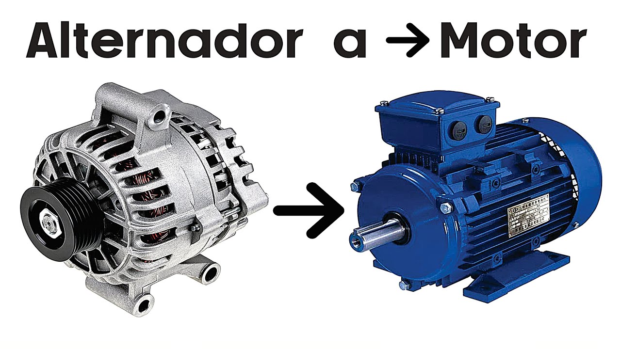 ALTERNADOR A MOTOR CON 2 TRANSISTORES Y UN MOSFET Recalibrando