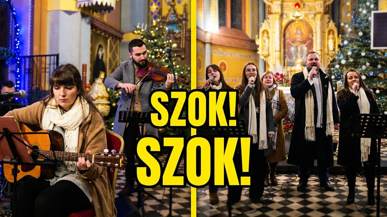 JESTEM W SZOKU! Kolędy w Kościele św Trójcy Kołbieli co za śpiew! Podziwiać!