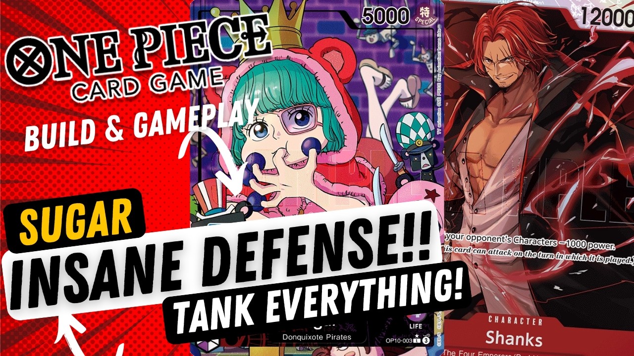 SUGAR | PERFECT DEFENSE AND RAMP?!! | OP-10 | BUILD & GAMEPLAY | ONE PIECE |