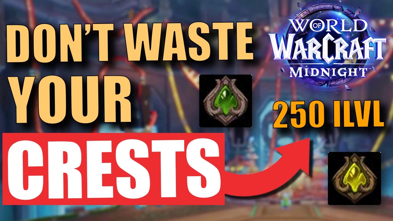 Gearing Guide - CRESTS & CRAFTING Min-Max Before Heroic Week | World of Warcraft Midnight
