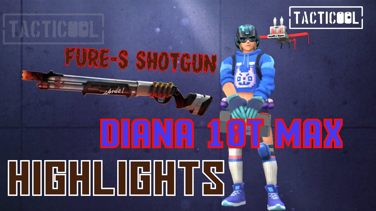 TACTICOOL DIANA FURE-S Shotgun｜Highlights🎮#game #tacticool #tacticoolgame #gameplay #panzerdog#hk