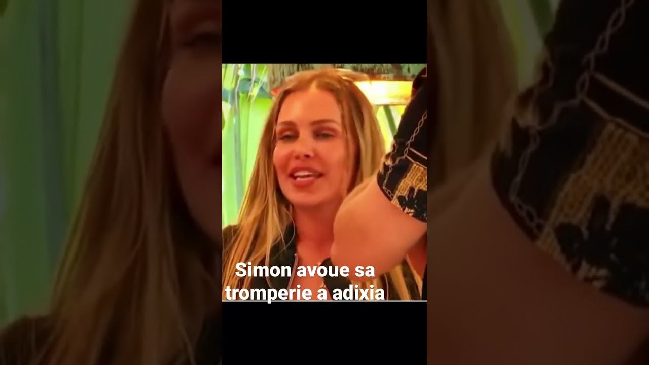 Simon en sueur devant adixia