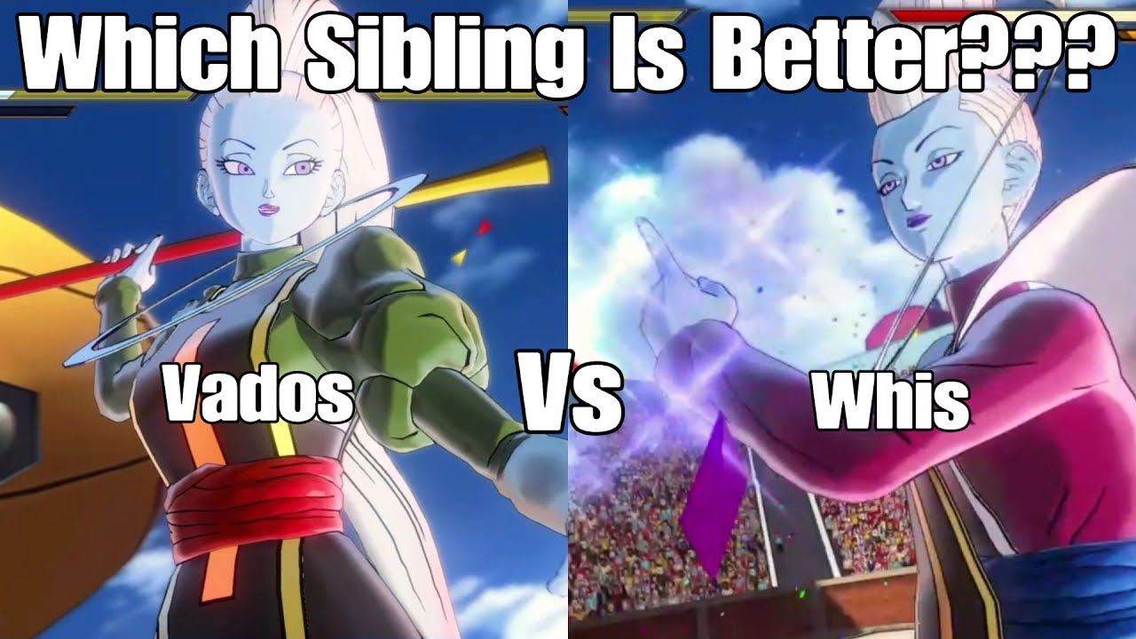 Xenoverse 2 Character Test Whis vs. Vados!! Brother Sister Rivalry!!!