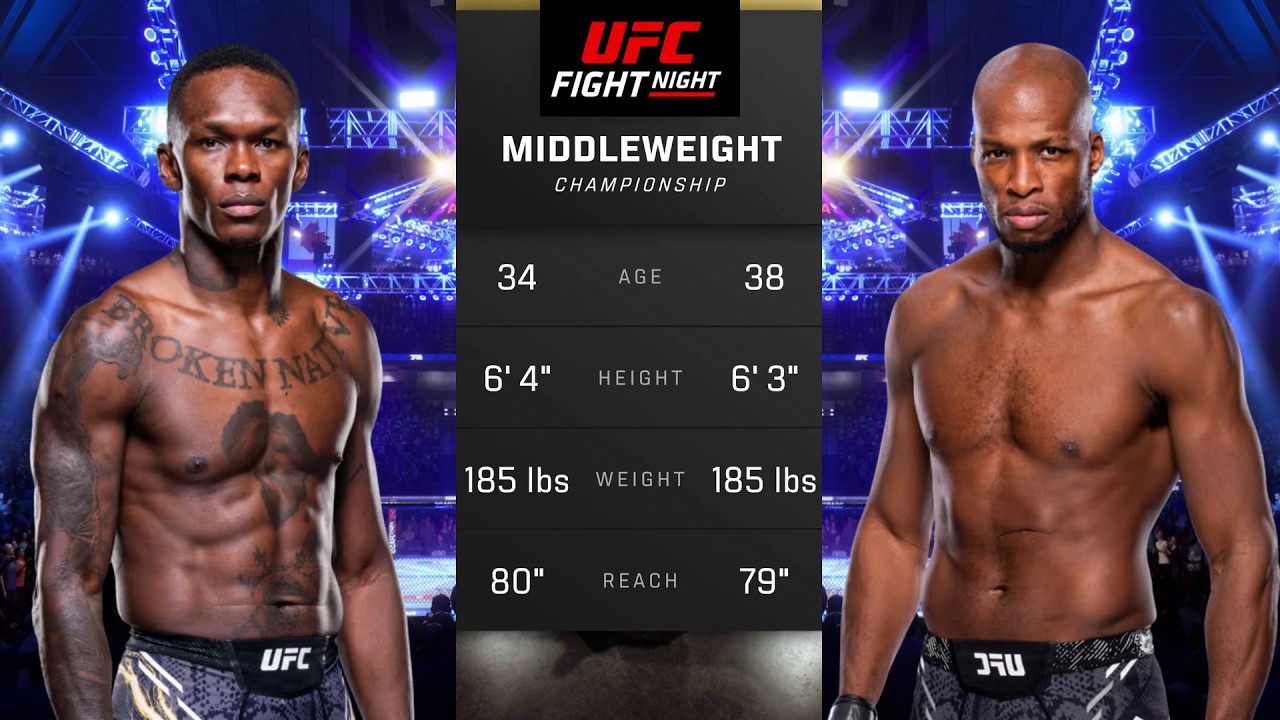 Israel Adesanya vs Michael Venom Page Full Fight - UFC 5 Fight Night