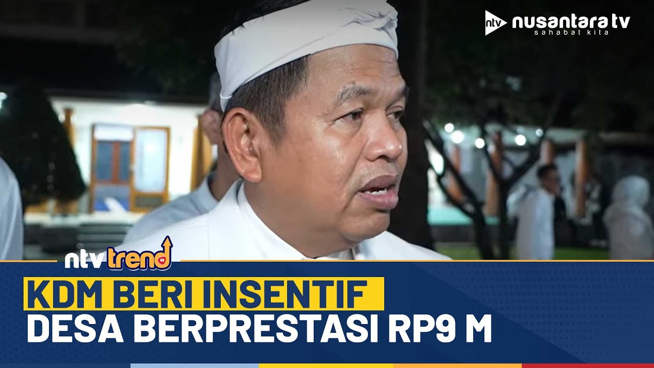 Dedi Mulyadi Beri Insentif Desa Berprestasi hingga Rp9 Miliar | NTV