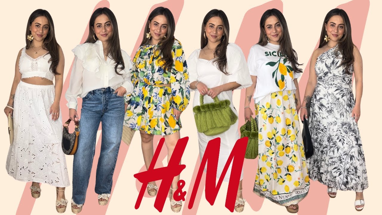 H&M HAUL & TRY ON | NEW IN SUMMER JULY 2024 ☀️