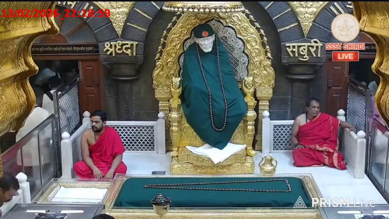 Live streaming Shej Aarti of Walking With Sai Shirdi