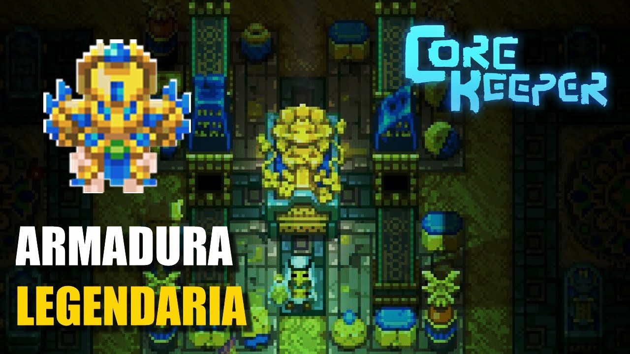 CORE KEEPER |👑 Armadura LEGENDARIA - Armadura del Rey enviado del Cielo 🌟| Tutorial español