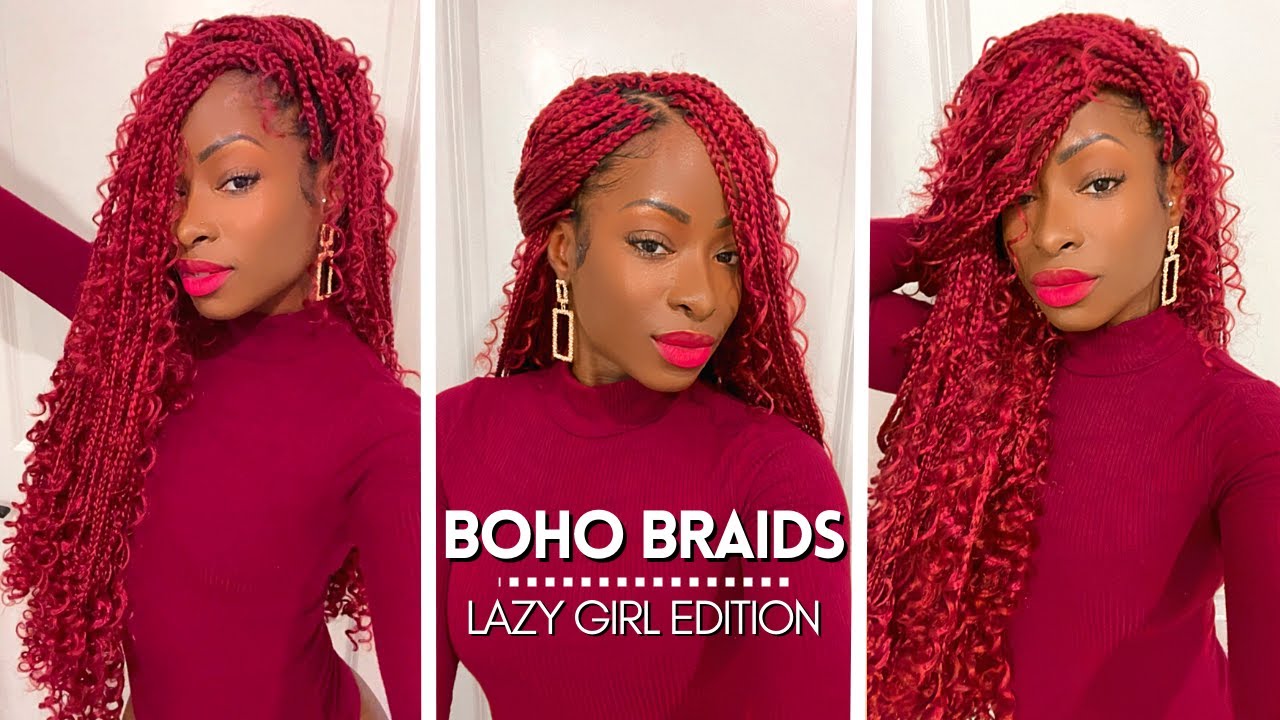 WAIST LENGTH BOHO BRAIDS (LAZY GIRL EDITION)