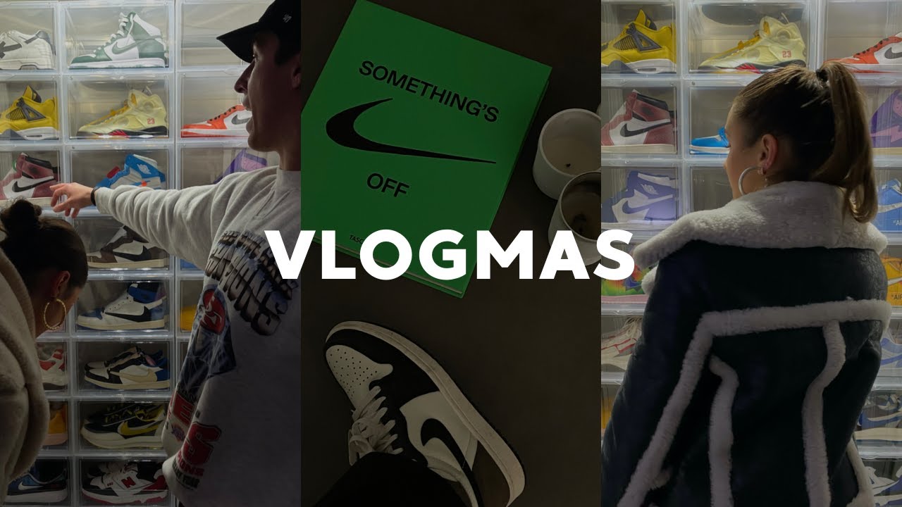 VLOGMAS 2021 | holiday activities & xmas tree shopping with friends 🎄☕️