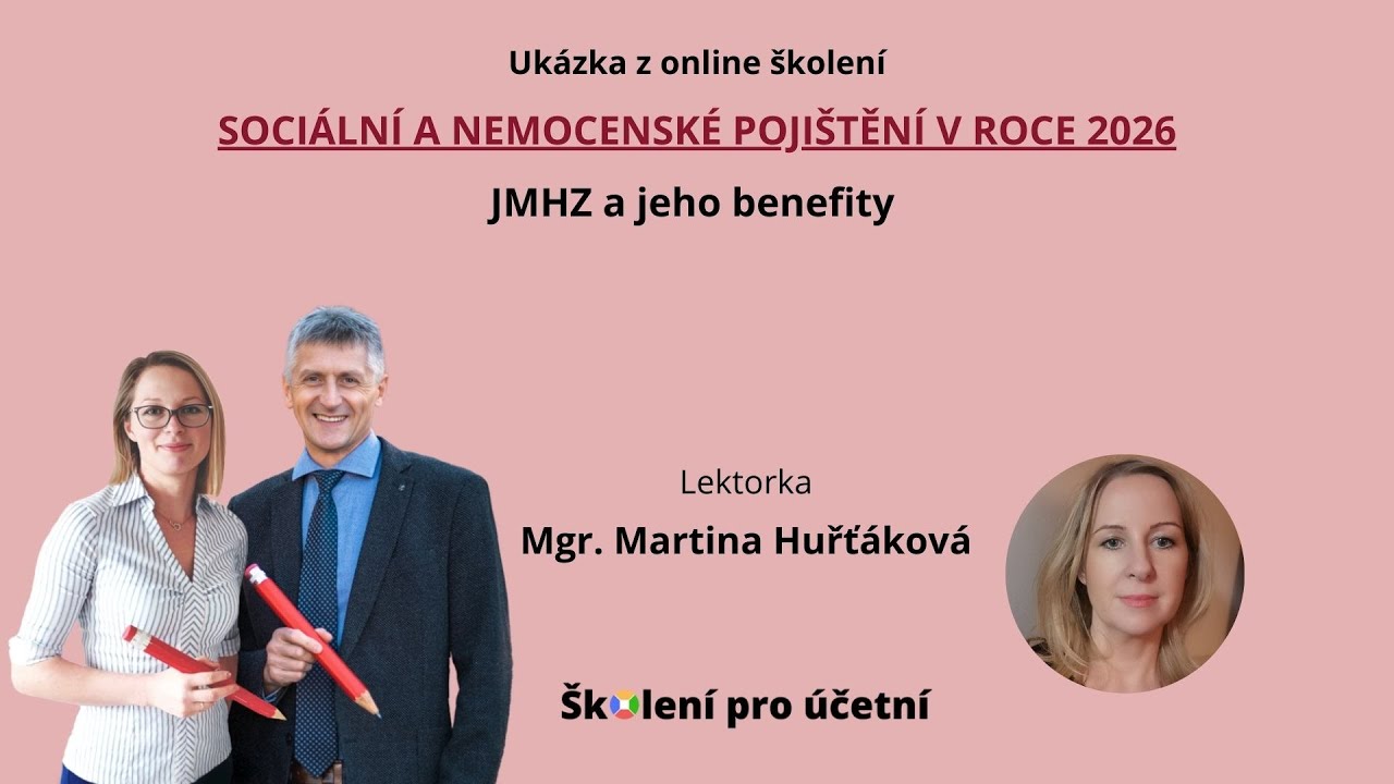 JMHZ a jeho benefity - Mgr. Martina Huřťáková