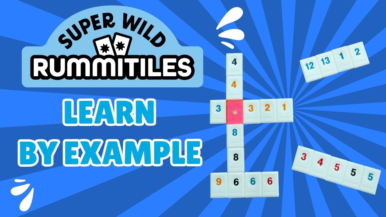 Learn Rummitiles by Example - Solitaire Game with lots of good examples