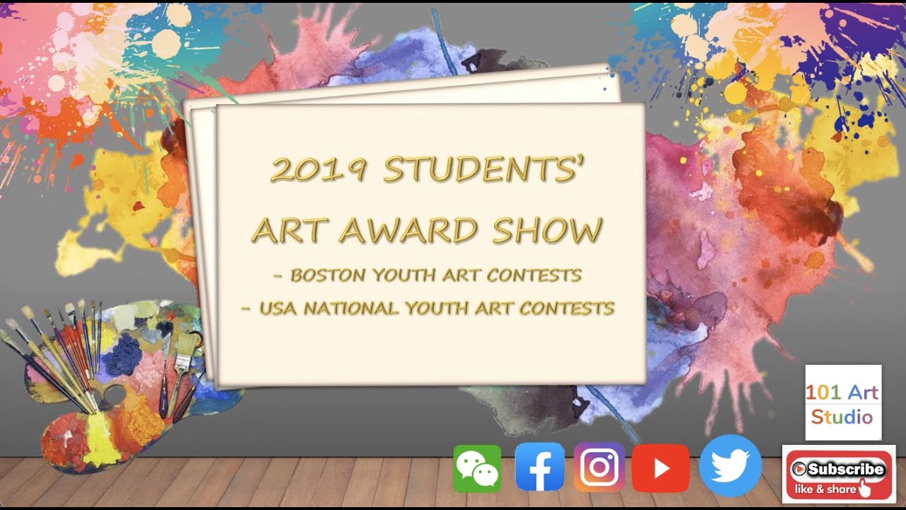 2019 101 Art Studio Students' Art Award Show | 2019 101 画室学生获奖作品展 (波士顿青少年美术比赛/ 美国国家青少年美术比赛)