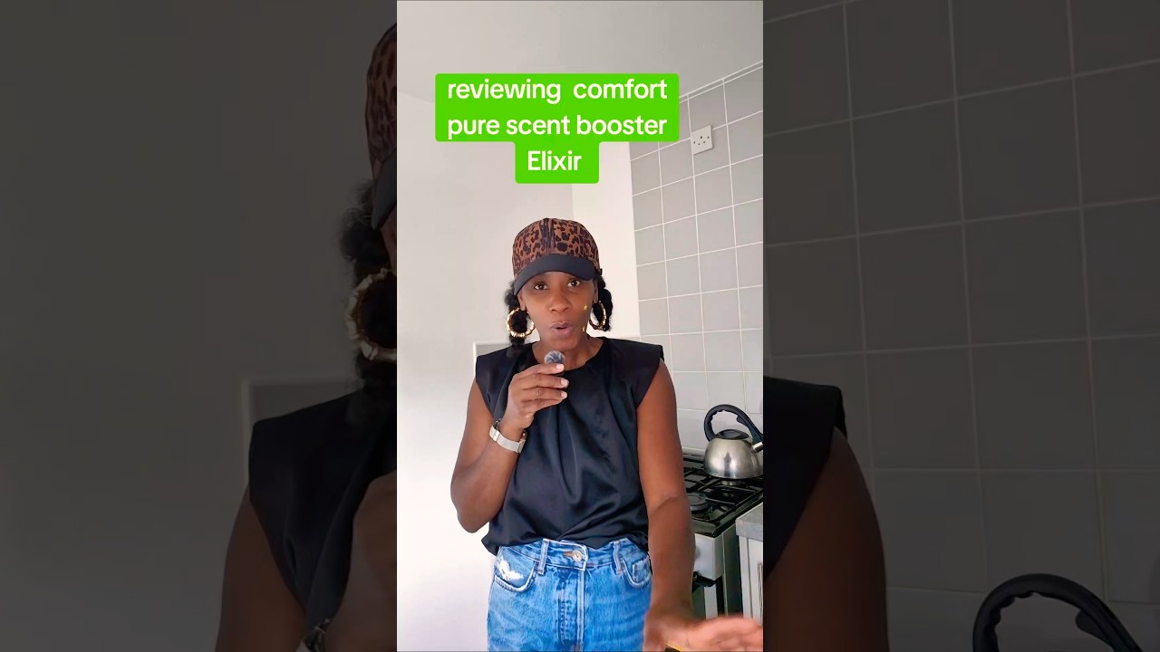 Reviewing comfort pure scent booster Elixir #productreview #youtubeshorts #fyp #shortsfeed #comfort