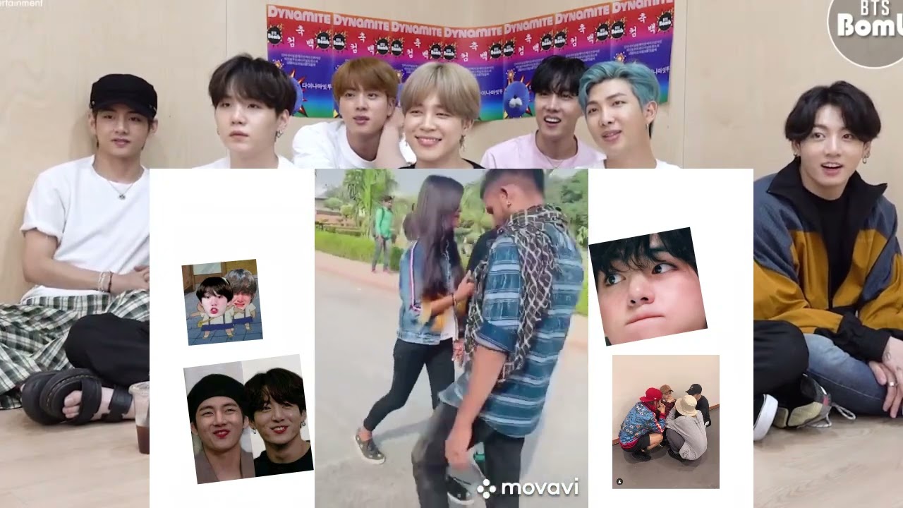 BTS REACTION Girls power -- Girls Attitude tik tok video--Viral video..