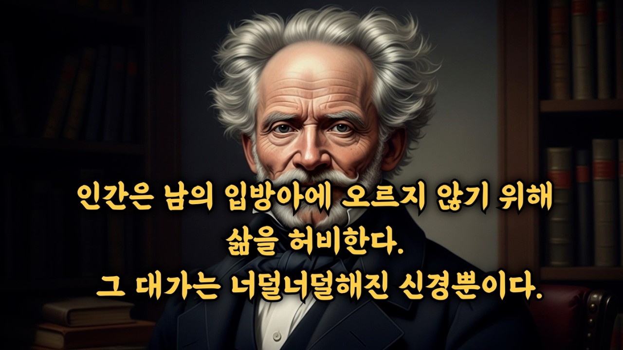 우리느남의 입방아에 오르지 않기 위해  삶의 4분의 3을 허비한다. 그 대가는  텅 빈 허무와 너덜너덜해진 신경뿐이다.쇼펜하우어#쇼펜하우어 #남의시선 #입방아 #눈치보는인생 #허무