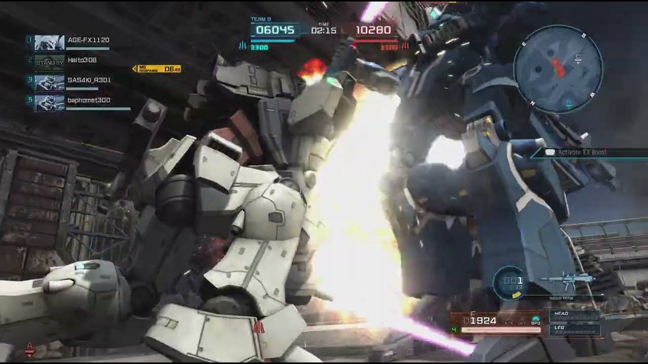 MOBILE SUIT GUNDAM BATTLE OPERATION A Solid game, need more practice.
