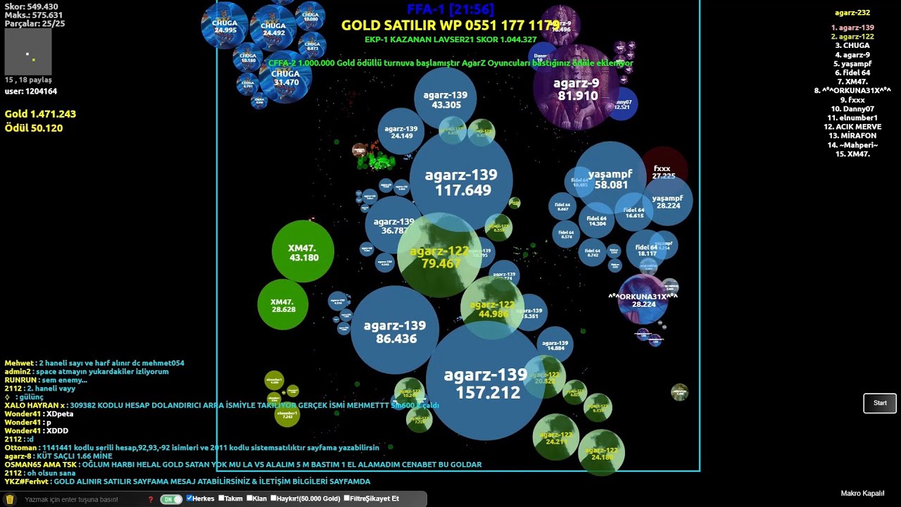 #AGARZ | RYUGA FFA-1 TEMİZLİK VE SERİ GALİBİYET #PART19
