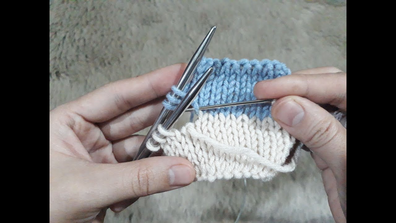 Cách Khâu Len Sang Sợi Giống Như Mũi Đan / How To Cast Off Knitting