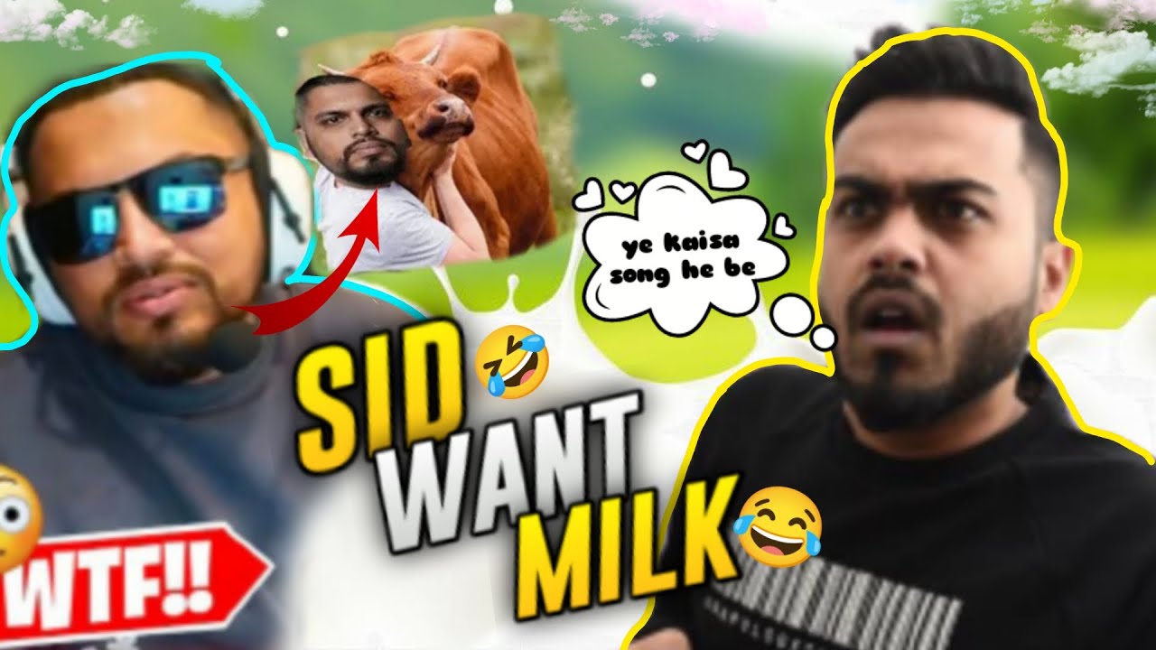 Sid Want Milk Song 😂 @Mamba Reaction @Krutika reaction #mamba #sid #Sidreaction #krutika #reaction