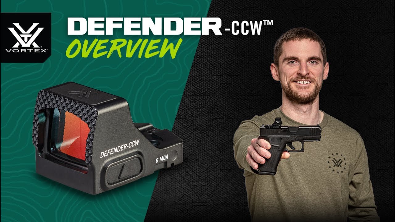 Defender-CCW™ Micro Red Dot — обзор продукта