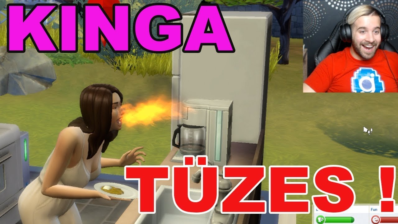 KINGA TÜZET OKÁD és JÁGOR nem ideges ??!! HIHETETLEN ! | #Sims4 Jáger család