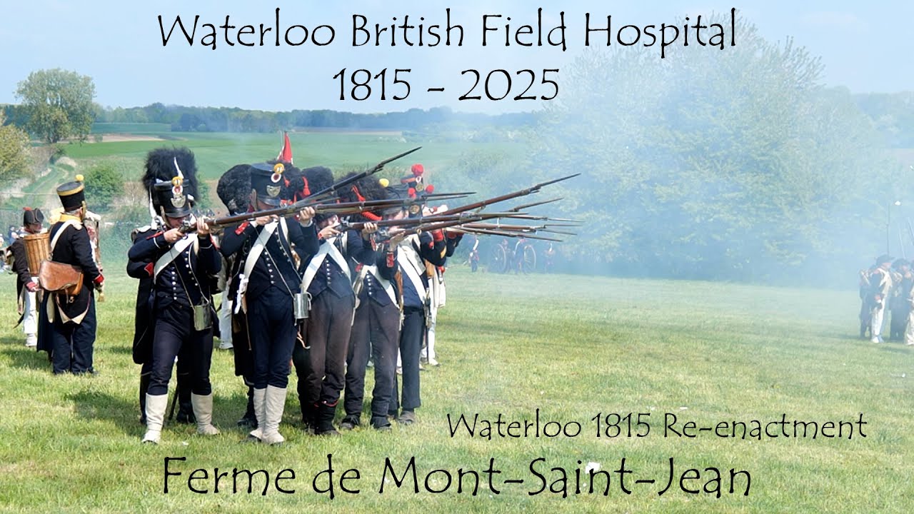 Waterloo 1815 Re-enactment at Ferme de Mont-Saint-Jean (26/04/2025)