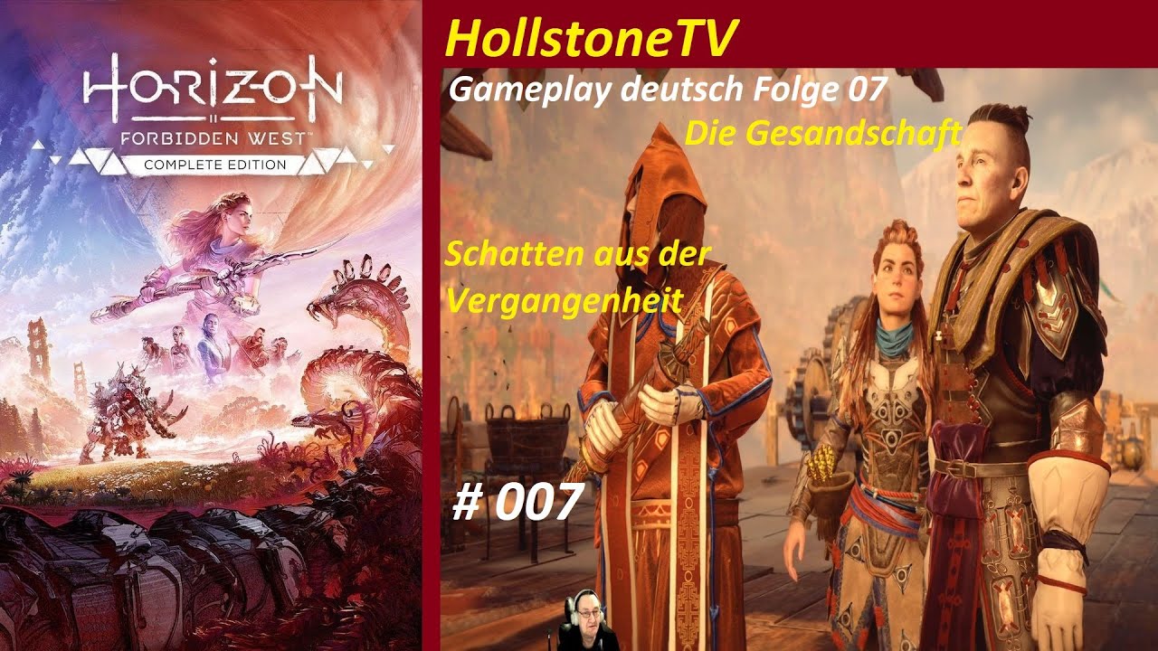 007 Horizon Forbidden West Gameplay deutsch Schatten aus der Vergangenheit Opa Mario zockt