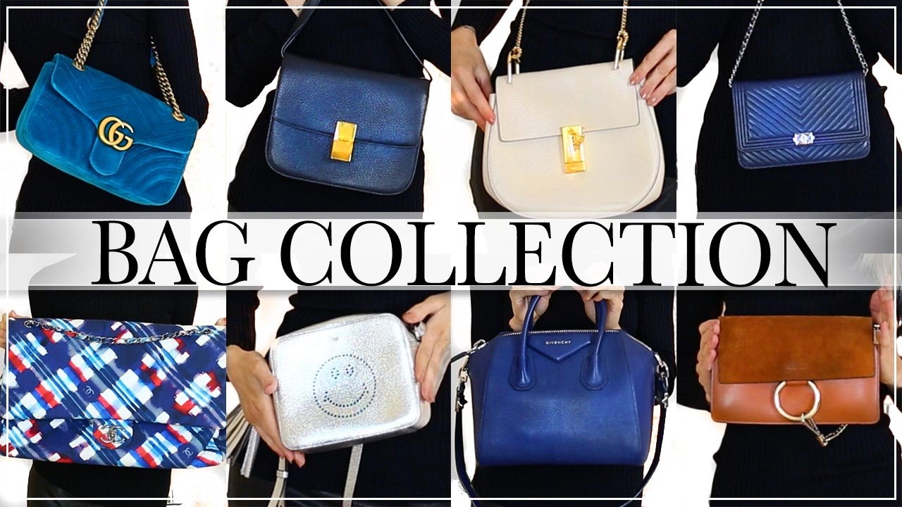 MY DESIGNER BAG COLLECTION | CHANEL, GUCCI, CHLOE, GIVENCHY, CELINE, VALENTINO, YSL, BULGARI