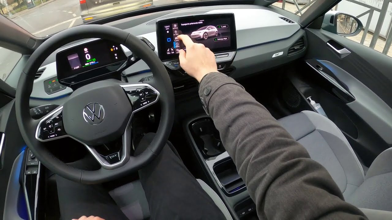 NEW 2021 Volkswagen ID.3 Max 170HP - POV Test Drive. LT Car of the Year 2021 WINNER!