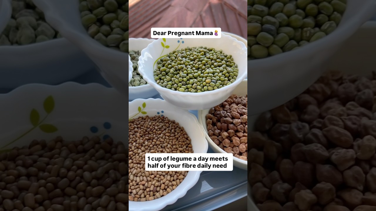 Legumes - safe and rich fibre source during pregnancy 🤰 #pregnancydiet #pregnancytips #pregnant
